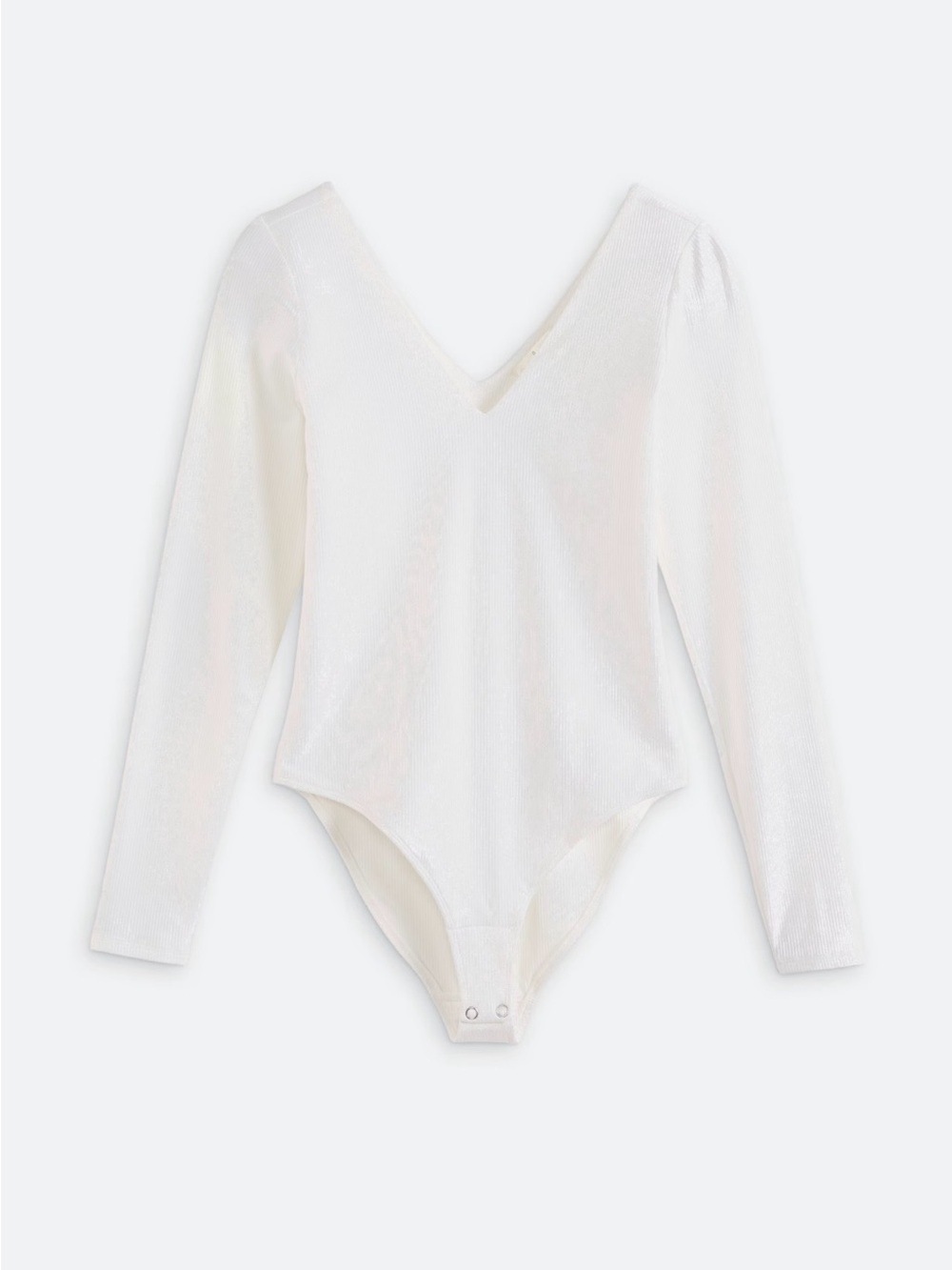 Super Soft Ribbed Bodysuit 🤍